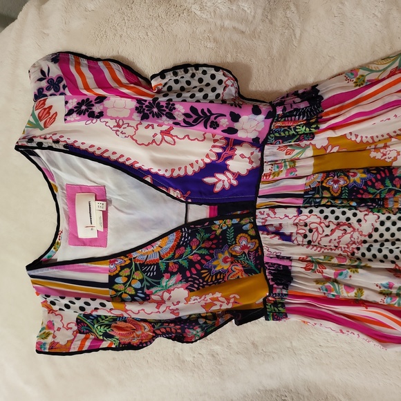 Gorgeous Anthropologie Patch Work Dress - Picture 2 of 4